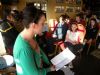 Roisin Leads the Irish Singing