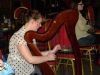 A few notes from the harpist