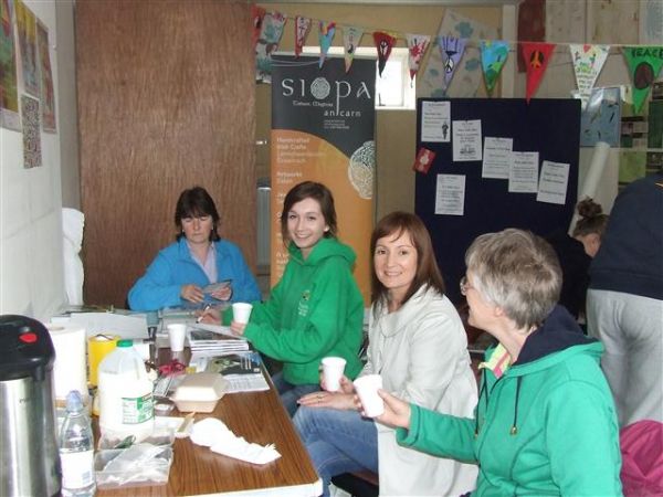 Gaeilge Drop in Centre volunteers hard at work